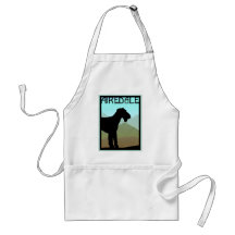 Artisan Airedale Terrier Tabliers