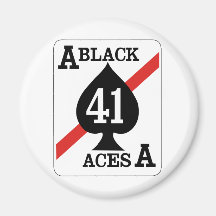 As VF-41 noirs Magnets Pour Réfrigérateur