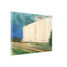 Ascenseur de Sullivan - Ulysse, KS Toiles Tendues