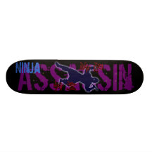 Assassin de Ninja Planches À Roulettes Customisées
