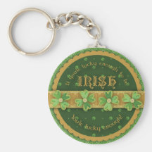 Assez chanceux Keychain Porte-clé