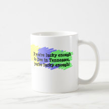 Assez chanceux tasse