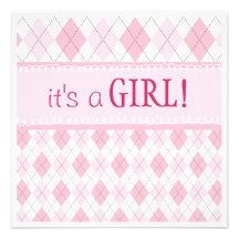 Assez dans le Jacquard rose c'est un baby shower d Invitations