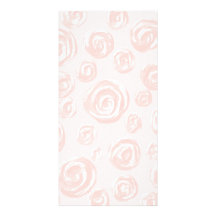 Assez doucement modèle de rose de rose photocartes