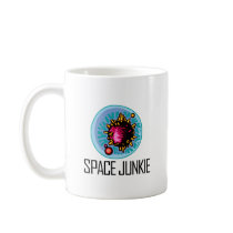 Asteroïde de drogué de l'espace tasse