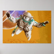 Astronaut 17 Poster
