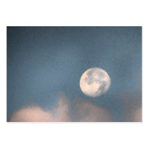 ATC de lune de lever de soleil Modèles De Cartes De Visite