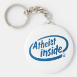 Athée à l'intérieur porte-clef