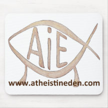 Athée dans Éden Mousepad Tapis De Souris