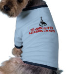 Athée drôle manteaux pour chien