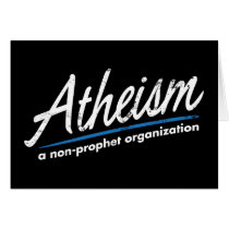 Athéisme : Une organisation de non-prophète cartes