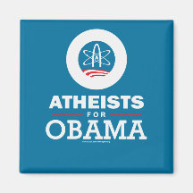 Atheïsten voor Obama Magneet