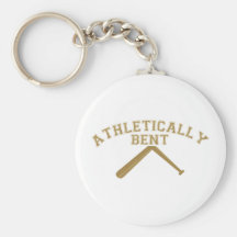 Atletisch Gebogen Sleutelhanger
