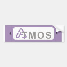 Atmos de Sticker van de Bumper Bumperstickers