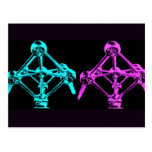 Atomium-i Collage Wenskaart