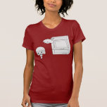 Attaque de mouchard (noir et blanc) t-shirt