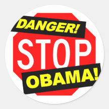 Attaquez l'autocollant d'Obama (les adhésifs pour 