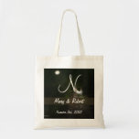 Attardez-vous dans le monogramme de clair de lune sacs