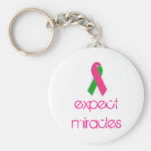 Attendez-vous à des miracles Keychain Porte-clefs
