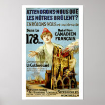 Attendrons-Bon sens Que Les Notre Brulent Affiche
