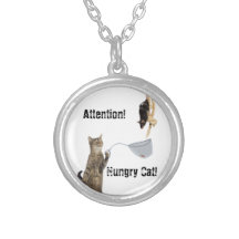 Attention ! Chat affamé ! Bijouterie Fantaisie