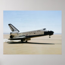 Atterrissage de navette spatiale Colombie (STS-1) Posters