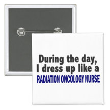 Au cours de la journée infirmière d'oncologie de r badge avec épingle