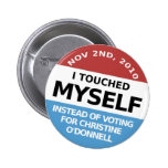 … Au lieu du vote pour Christine O'Donnell Pin's