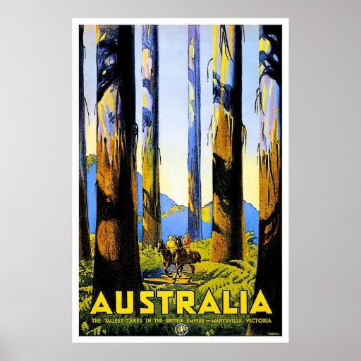 Au vintage d'affiche de voyage