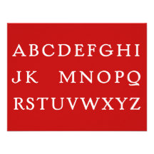 Aucun L alphabet de "plaisanterie" (Noel) Invitation