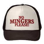 Aucun Mingers svp ! Casquettes De Camionneur
