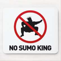 Aucun roi de sumo tapis de souris