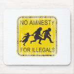 Aucune amnistie pour les illegals Faded.png Tapis De Souris