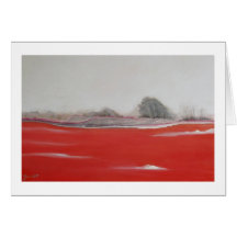 Aucune pluie carte de vœux