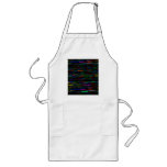 August Text Design I Long Apron tabliers