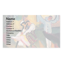 Auguste Macke - ballet russe Carte De Visite