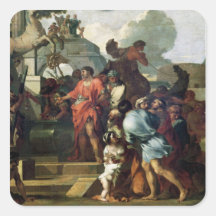Augustus avant la tombe d'Alexandre III Adhésifs
