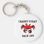 Aujourd'hui désagréable dégagent Keychain Porte-clefs