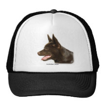 Australische Kelpie 9P24D-134 Petten Met Netje