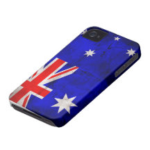Australische Vlag iPhone 4 Hoesjes