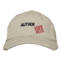 Auteur qui n'est pas de service casquettes brodées