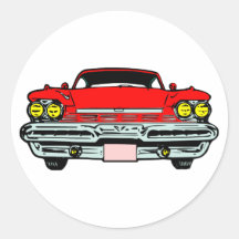 Auto Strassenkreuzer car street cruiser Stickers