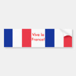 Autocollant avec le drapeau de la France Autocollants Pour Voiture