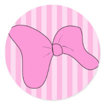 Autocollant d'arc de rose de bébé