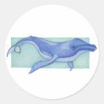Autocollant de baleine