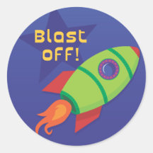 Autocollant de bateau de Rocket