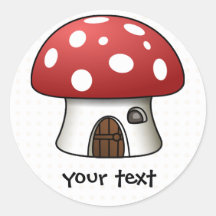 autocollant de champignon