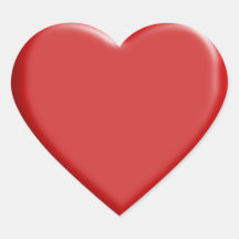 Autocollant de coeur