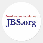 autocollant de JBS.org