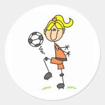 Autocollant de jonglerie de ballon de football de 